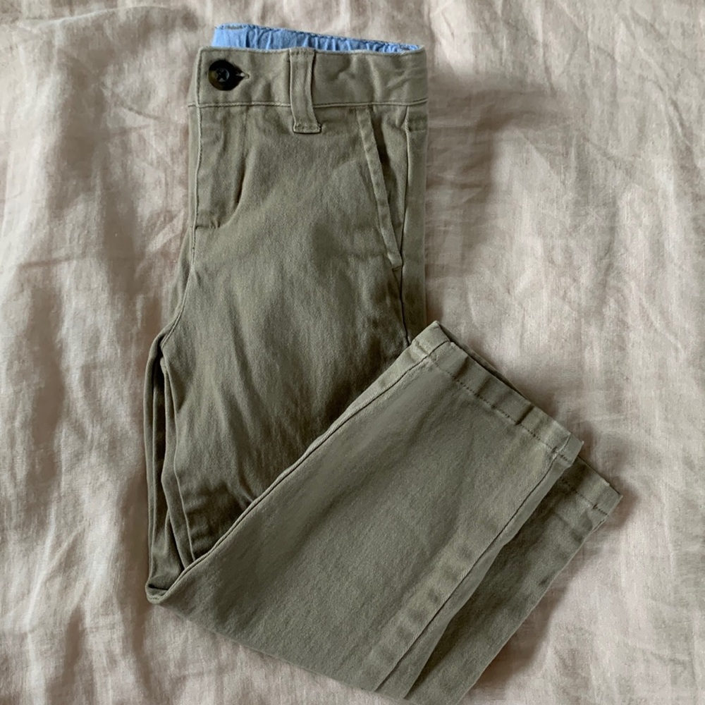 Janie and Jack straight leg khaki pants